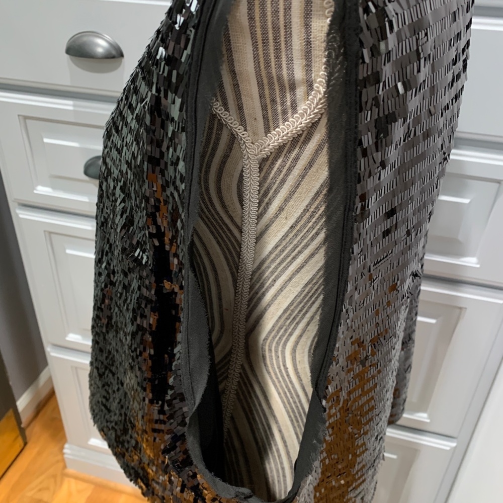 Who What Wear Sparkly Black Sleeveless Top, Size 3X, NWT - Picture 3 of 6